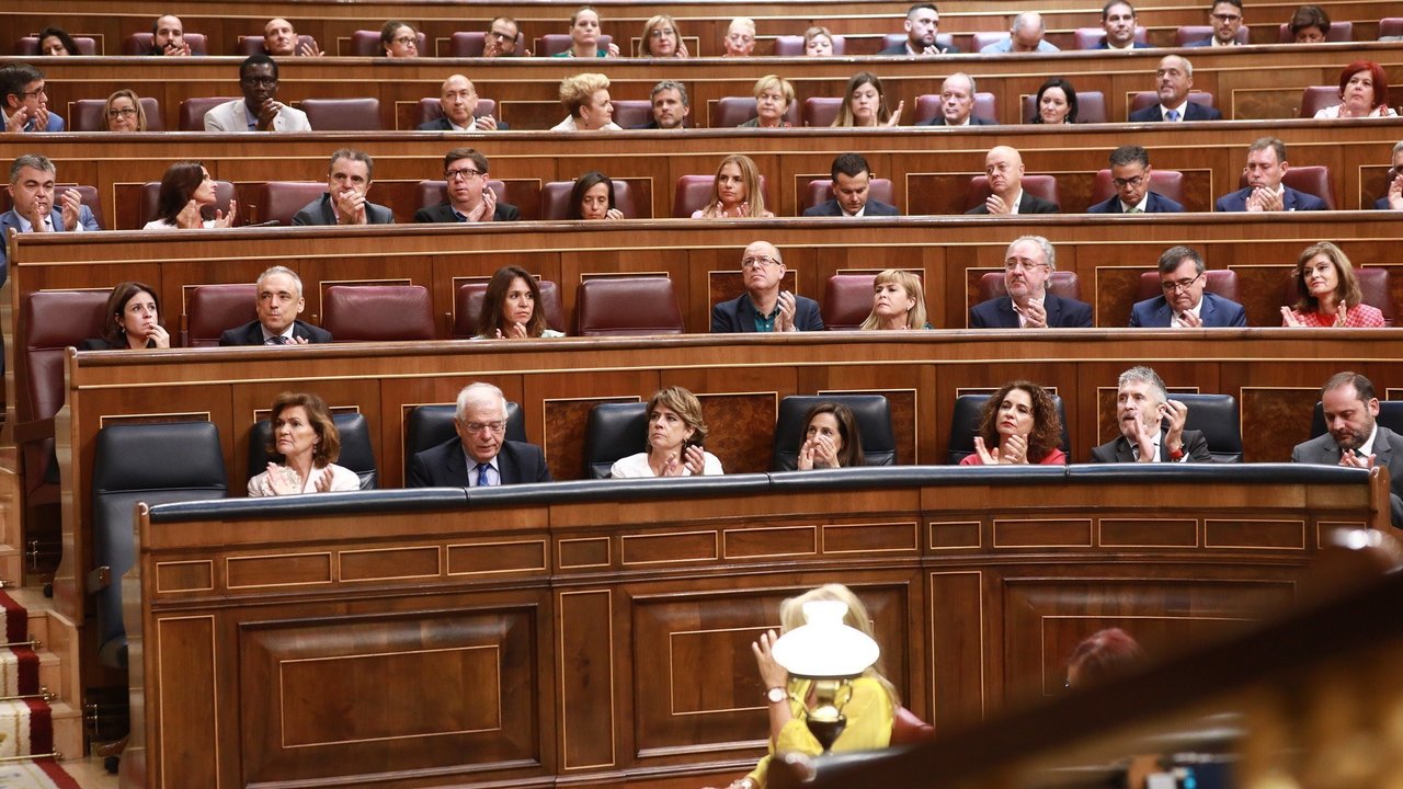 Bancada PSOE Congreso