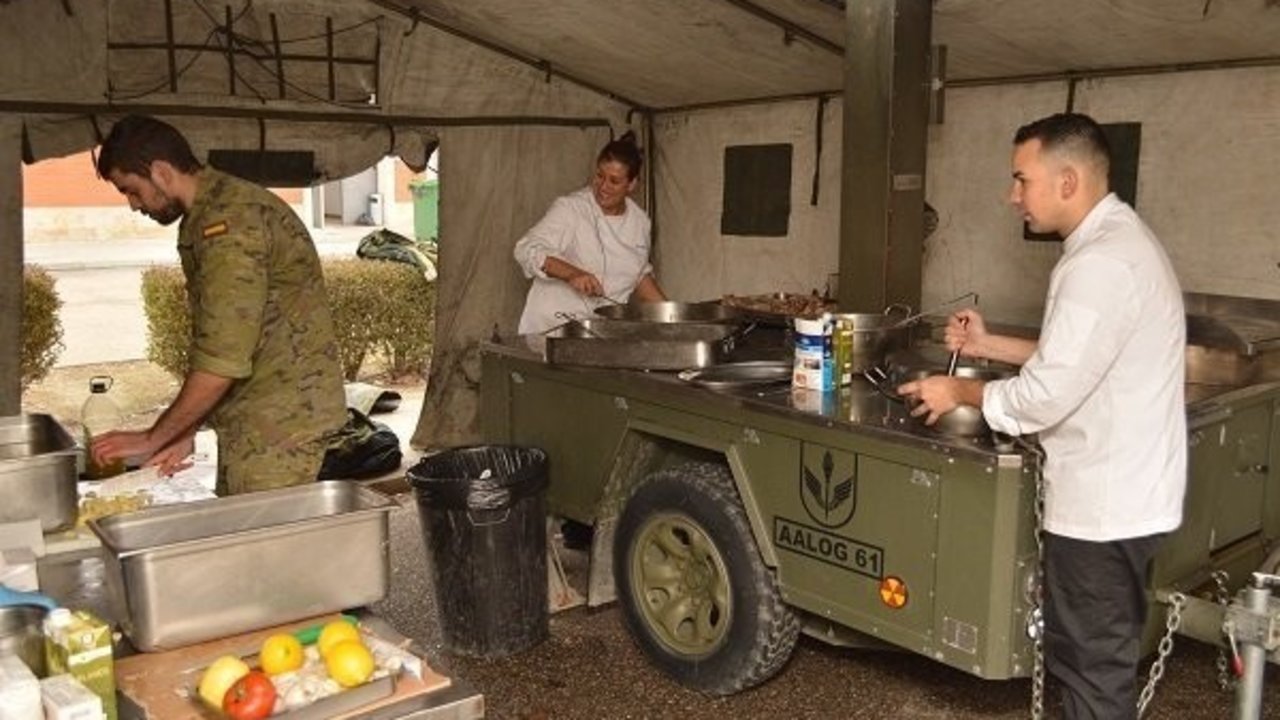 Primera edición del Army Chef en 2018 en Valladolid.