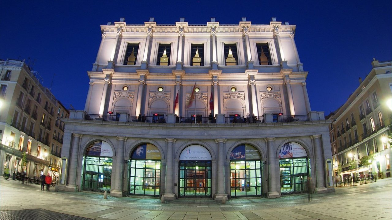 Teatro Real de Madrid.