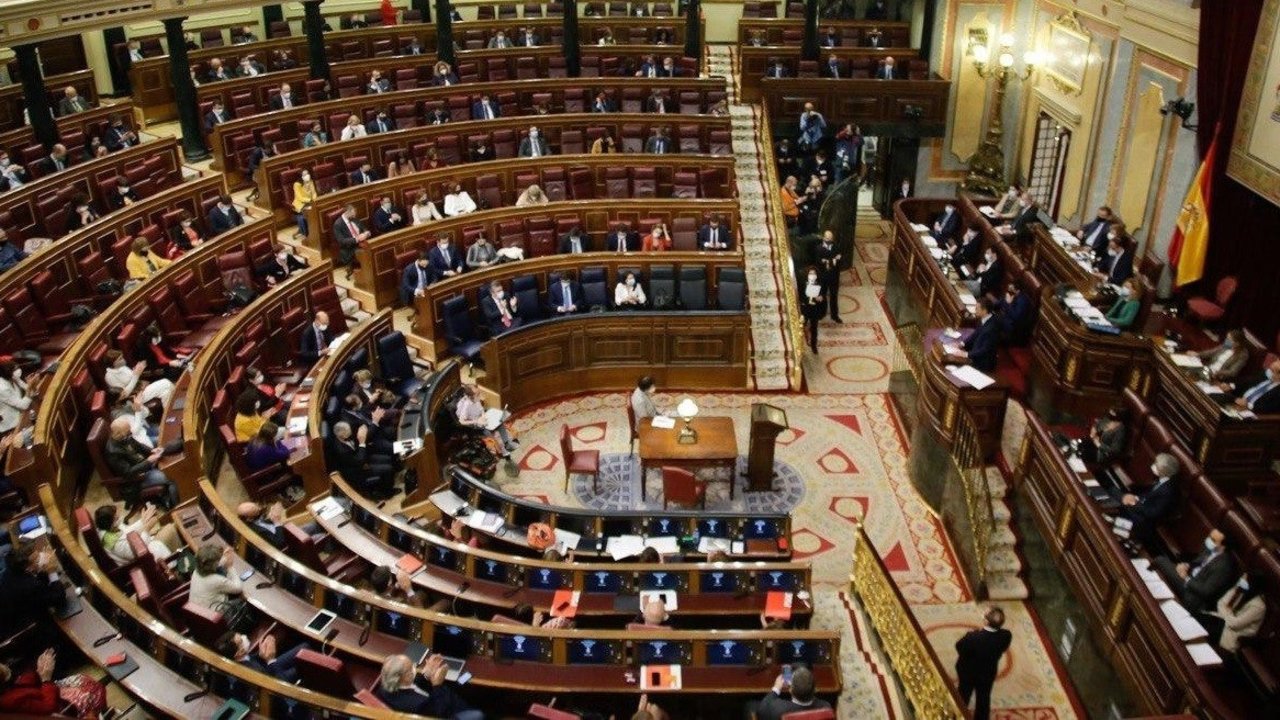 Sesión del Congreso de los Diputados.
