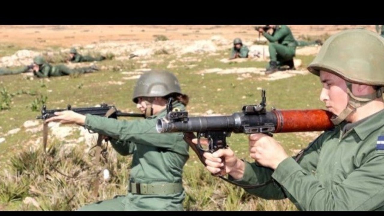 Ejercicio de las Fuerzas Armadas Marroquíes.