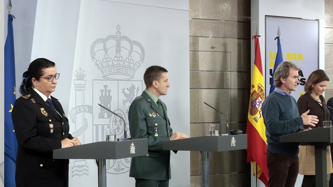 El general José Manuel Santiago, jefe del Estado Mayor de la Guardia Civil.