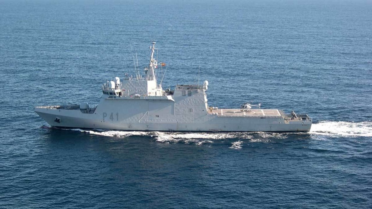 Buque de Acción Marítima ‘Meteoro’. Foto: Armada Española.