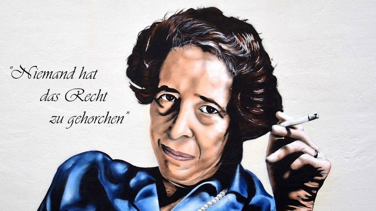 Graffiti de Hannah Arendt en Hannover (Foto: Bernd Schwabe in Hannover).