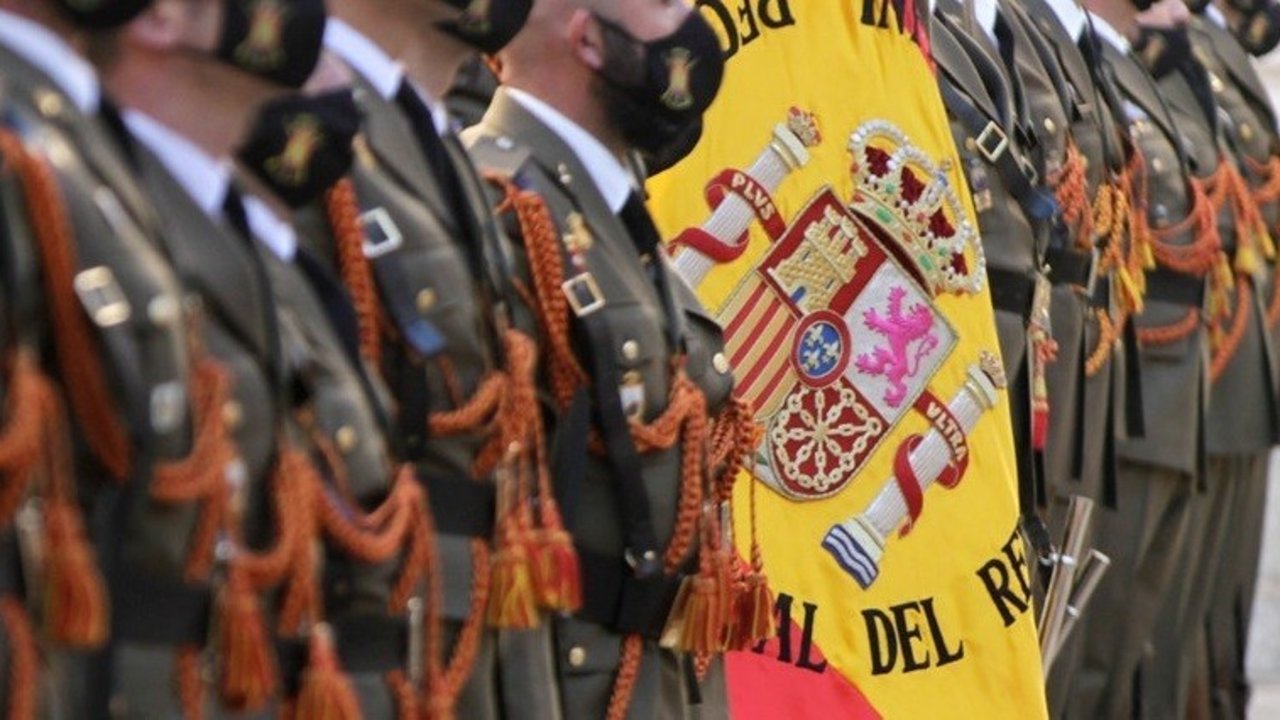 Regimiento de Infantería "Inmemorial del Rey" nº 1 del Ejército de Tierra (Foto: Jesús de los Reyes / Ejército de Tierra).