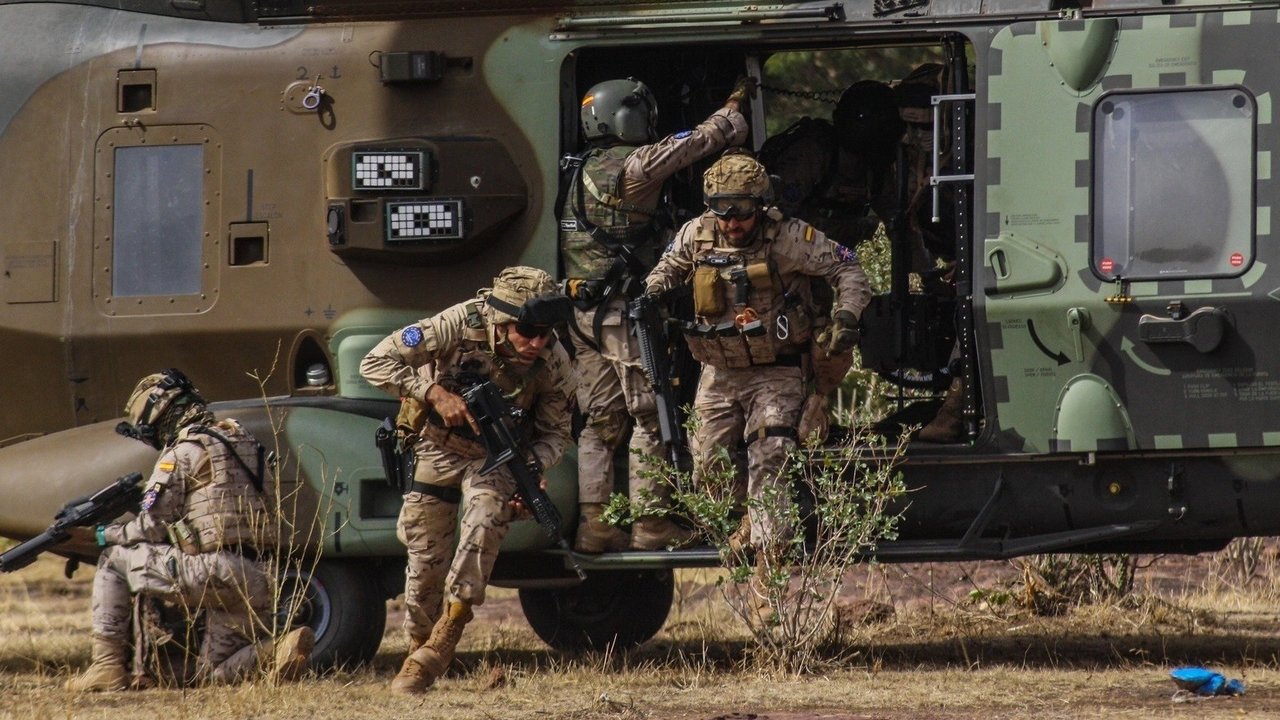 Militares del Ejército de Tierra desplegados en Mali (Foto: Estado Mayor de la Defensa).