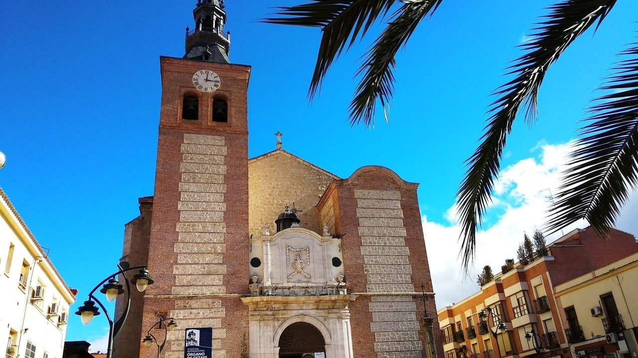 La catedral Santa María Magdalena de Getafe.