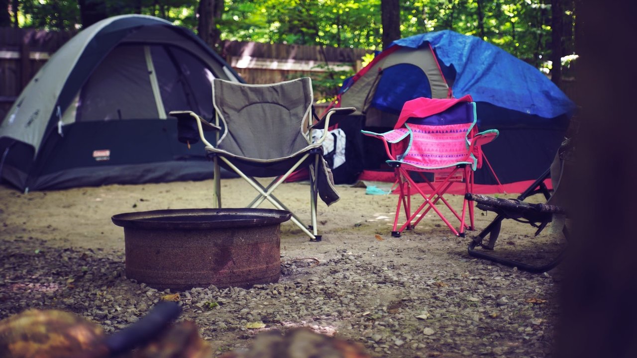 Camping.