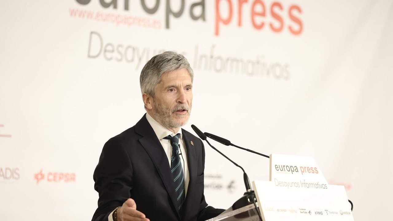 El ministro del Interior, Fernando Grande Marlaska.