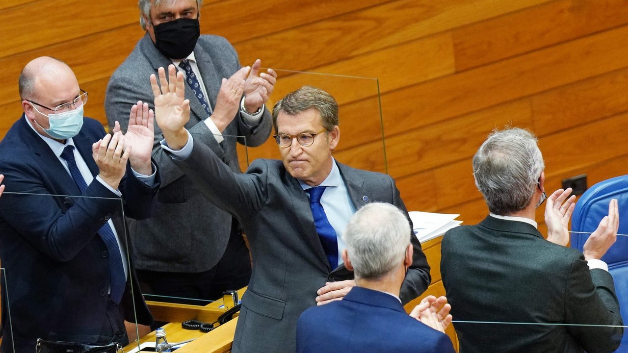 Nuñez feijóo anuncia que dimitirá esta semana como Presidente de la Xunta, en la sesion de control del parlamento de Galicia