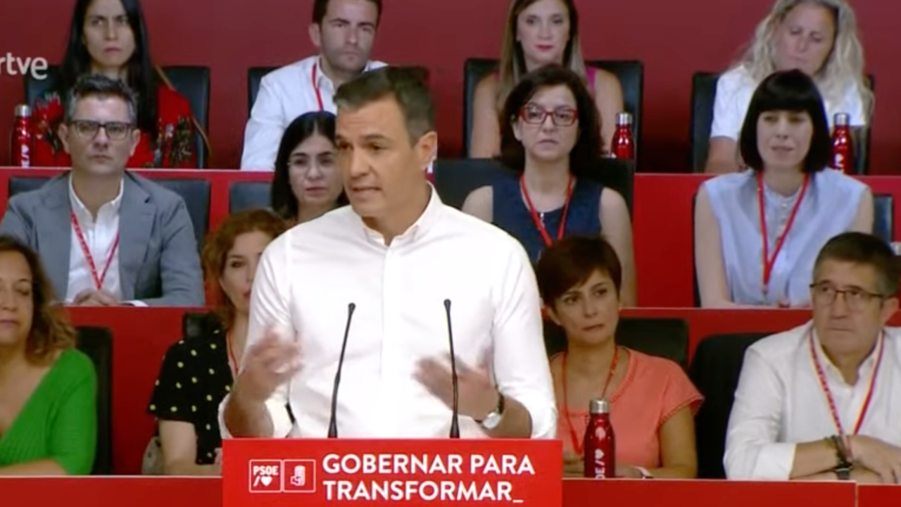 Comité Federal del PSOE en Madrid el 23 de julio de 2022