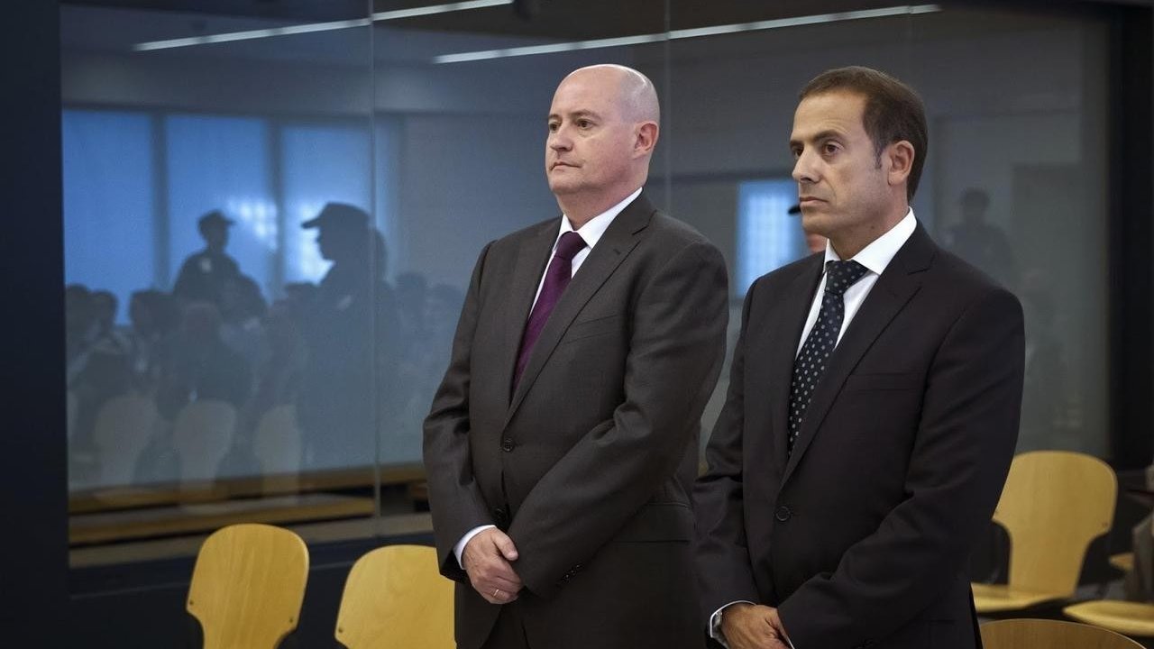 El comisario Enrique Pamiés y el inspector José María Ballesteros, condenados por revelación de secretos a ETA.