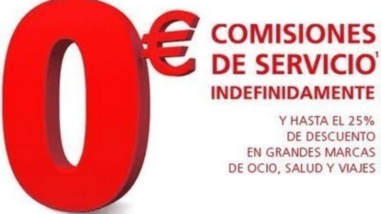 Comisiones cero Banco Santander