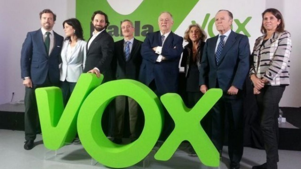 Los integrantes de Vox.