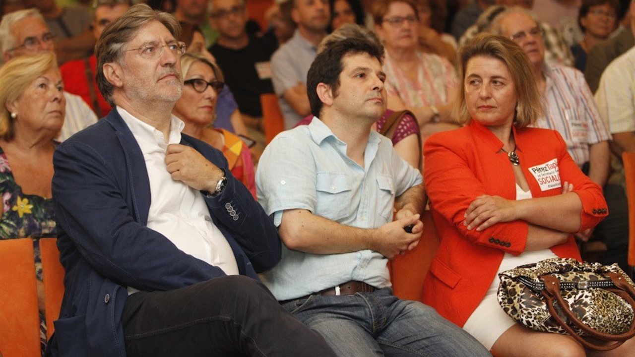 Pérez Tapias fue el candidato de Izquierda Socialista en el congreso del PSOE.