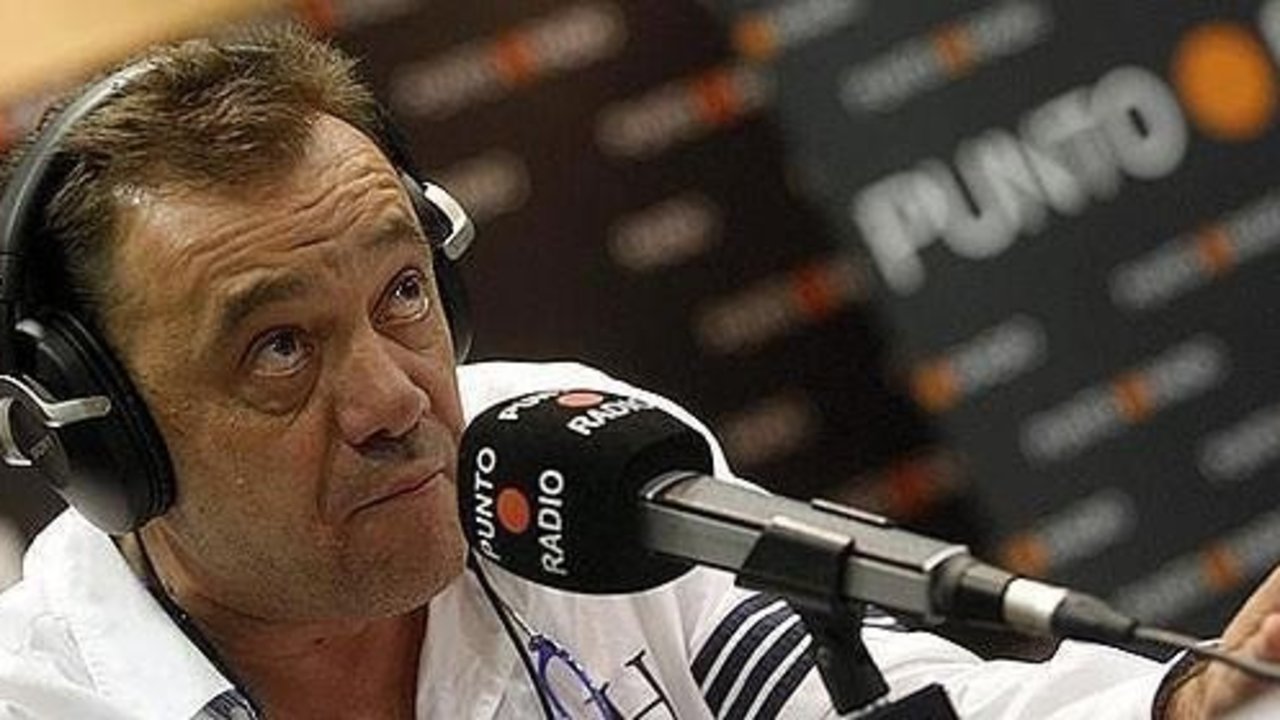 José Antonio Abellán durante su etapa en Punto Radio.