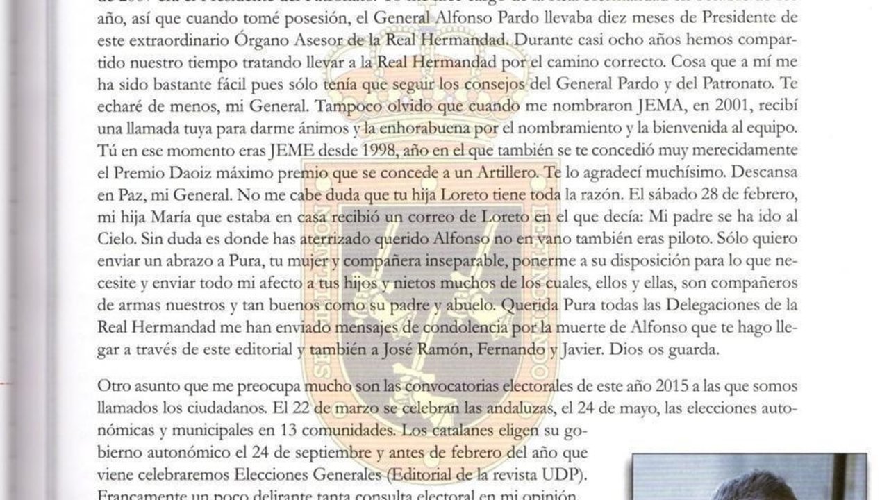 Artículo del general González-Gallarza.