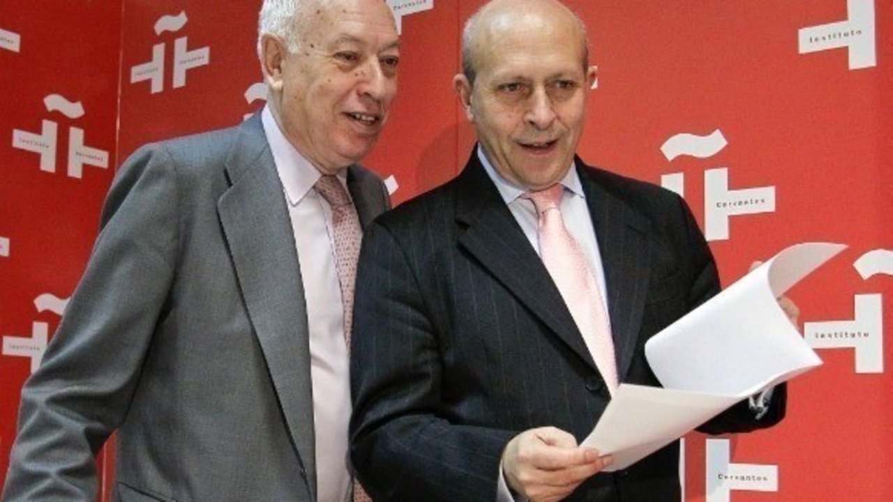 José Manuel García-Margallo y José Ignacio Wert.