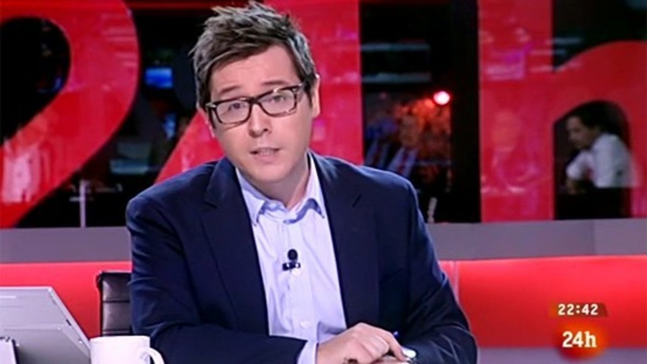 Sergio Martín, del Canal 24 Horas.