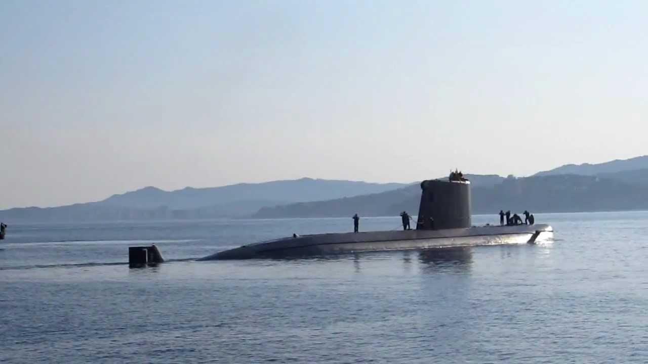 Submarino 'Tramontana' de la Armada.