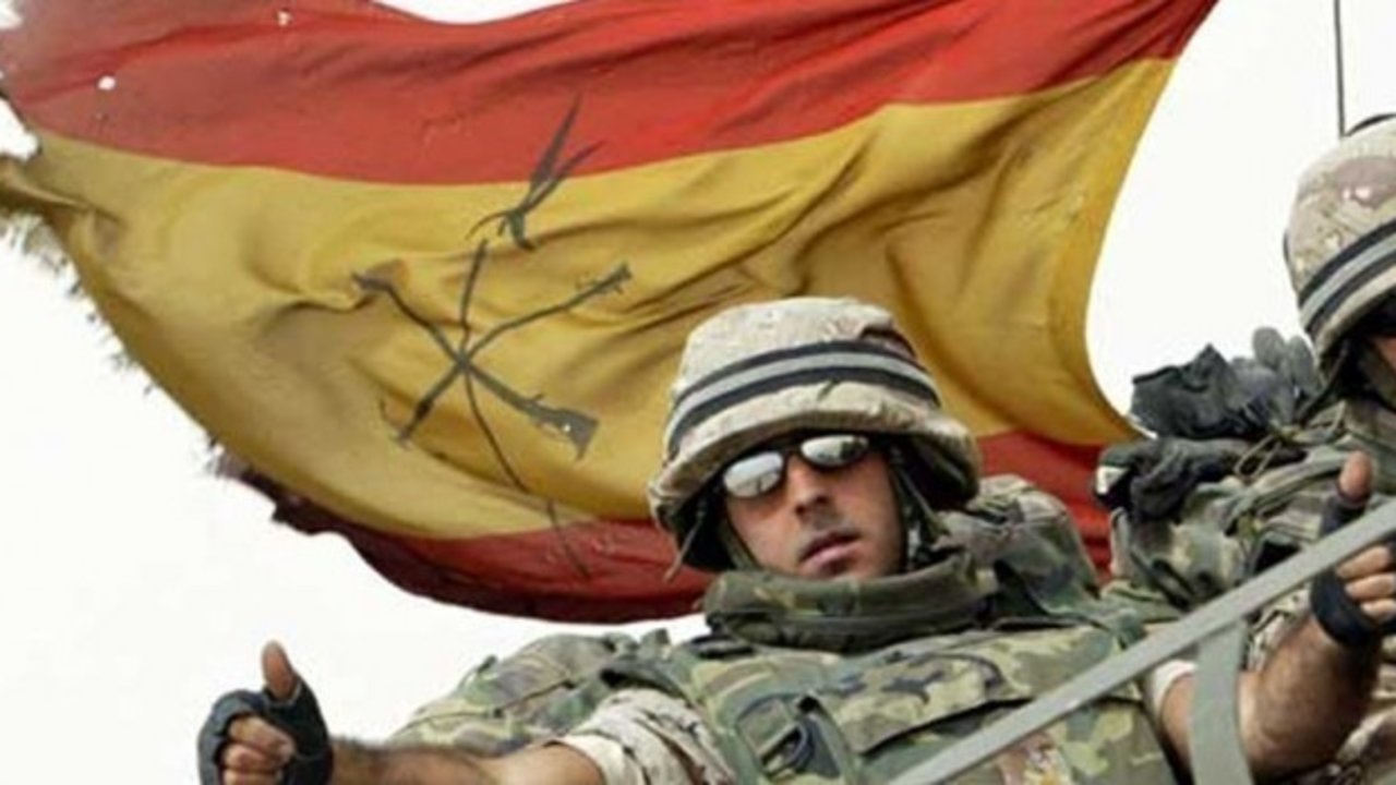 Militares españoles en Irak.