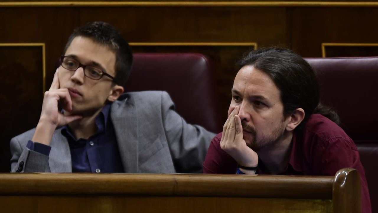 Íñigo Errejón y Pablo Iglesias (Foto: Dani Pozo).