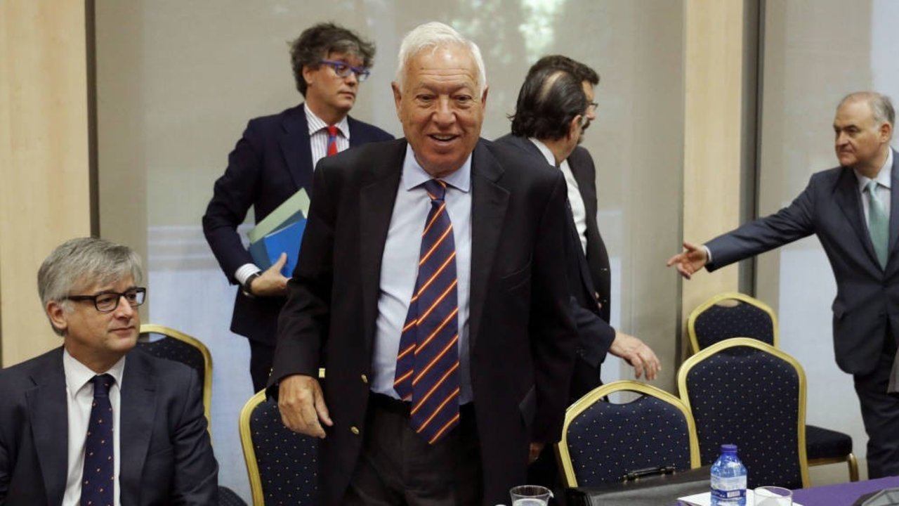 García-Margallo, en la reunión interministerial sobre Gibraltar.
