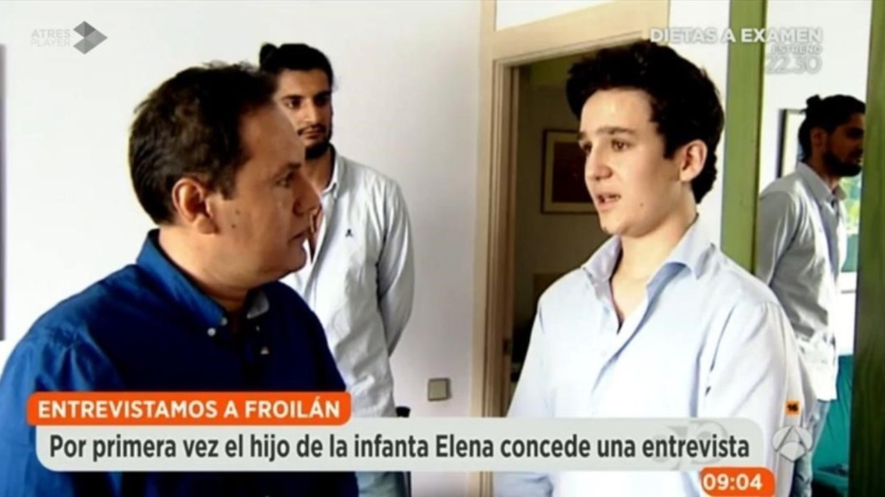 Fernando Rozo ('Espejo Público') entrevista a Froilán.