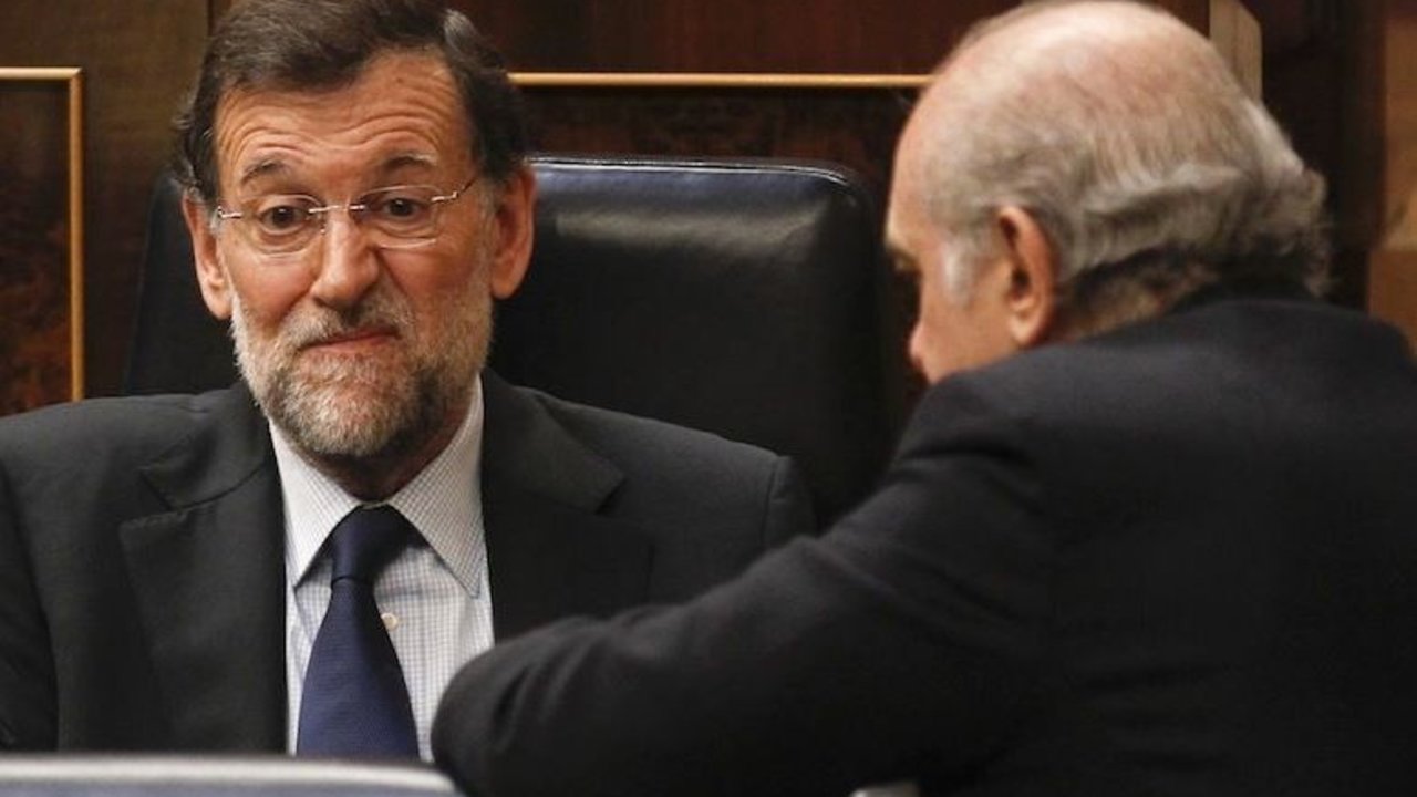 Mariano Rajoy y Jorge Fernández Díaz.