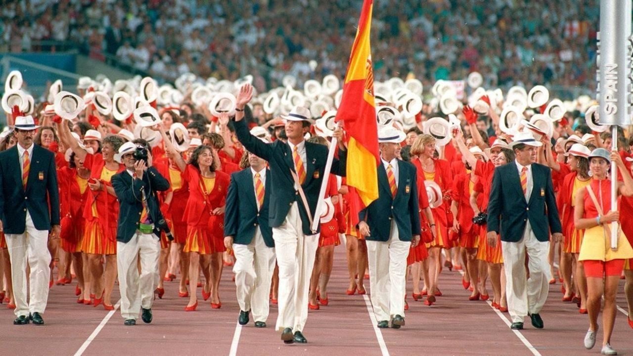Felipe VI fue el abanderado de España en los Juegos Olímpicos de Barcelona 92.