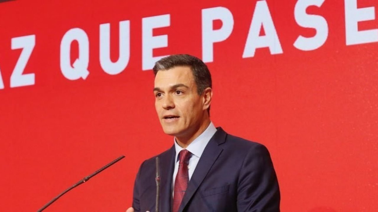 Pedro Sánchez presenta la campaña del PSOE para las elecciones generales de abril de 2019.