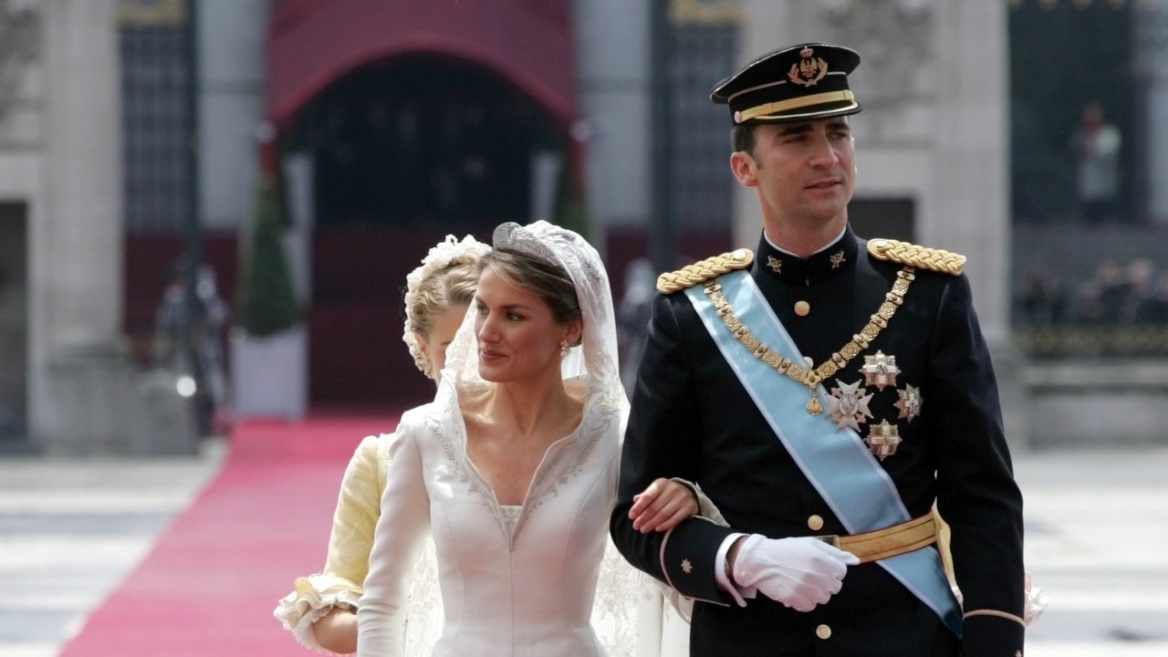 Felipe VI y doña Letizia, en su boda.