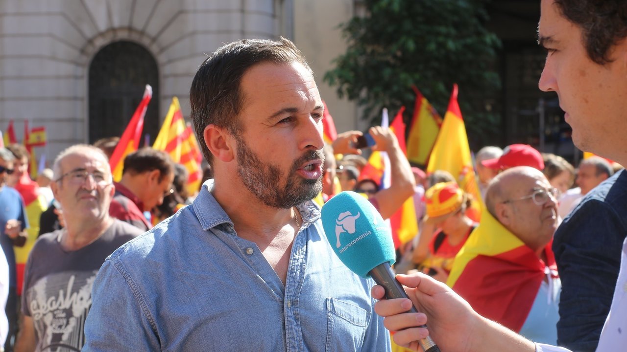 Santiago Abascal, presidente de Vox