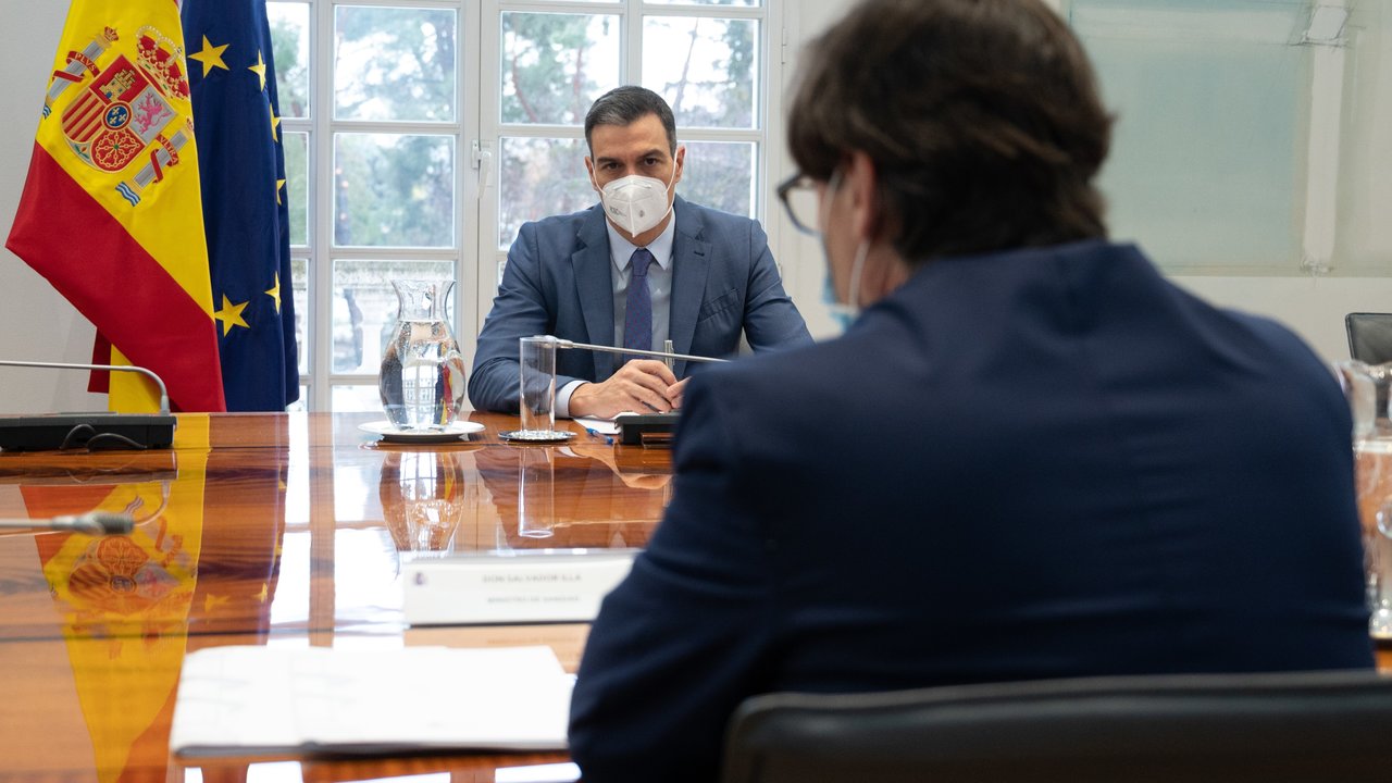 El presidente del Gobierno, Pedro Sánchez, preside la reunión del Comité de Seguimiento del coronavirus