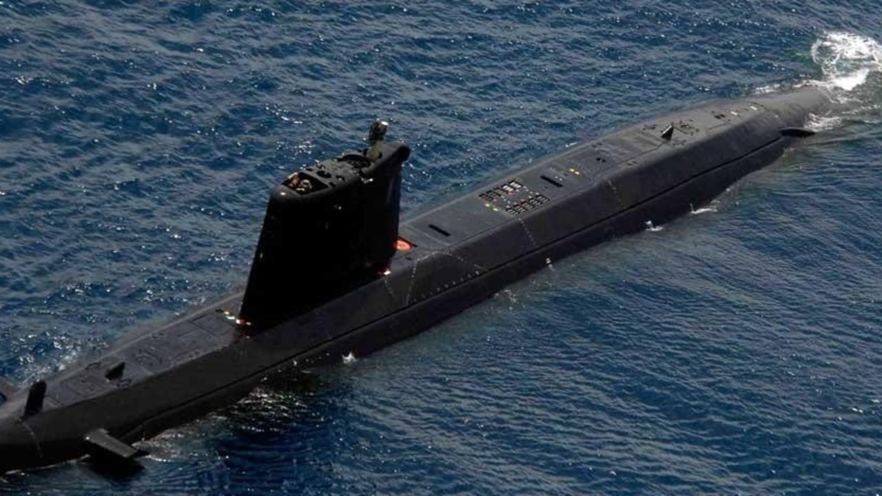 Submarino de la clase S-70.
