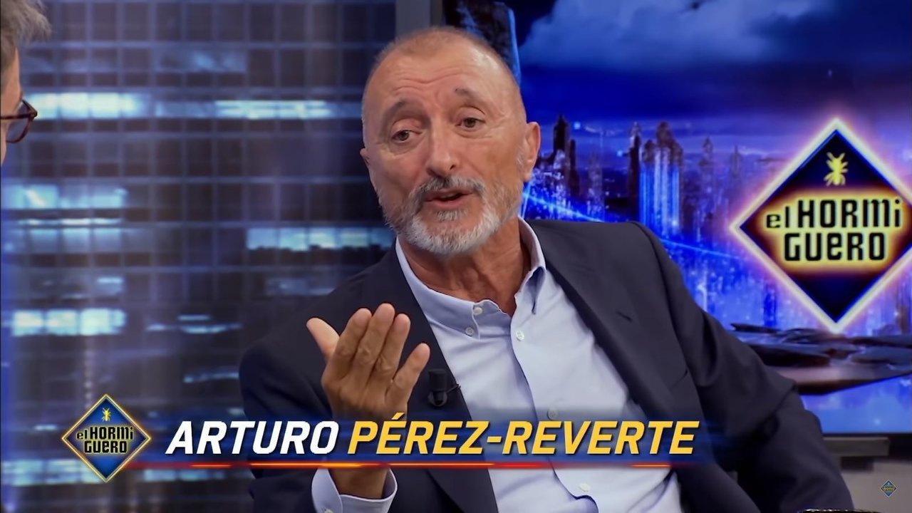 Arturo Pérez-Reverte en El Hormiguero.