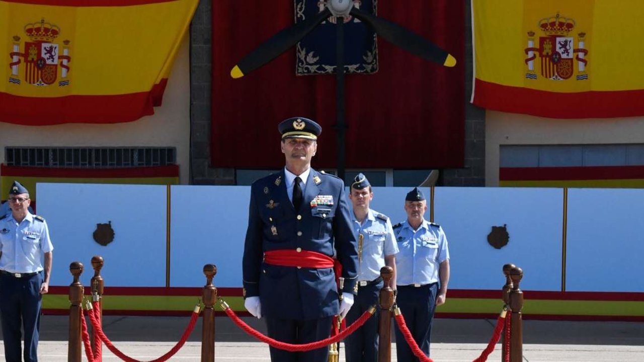 El general del Aire Javier Salto, Jefe de Estado Mayor del Aire (JEMA).