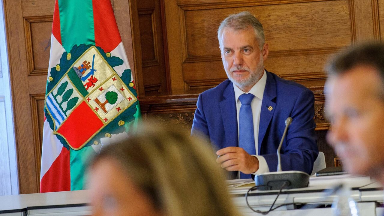 El Gobierno Vasco celebra su 1 Consejo de  Gobireno del curso políticoen el alacio Miramar de San Sebastian 30082022 - FOTO UNANUE