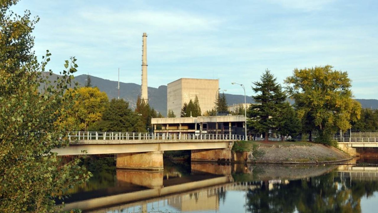Central nuclear de Santa María de Garoña, en Burgos.