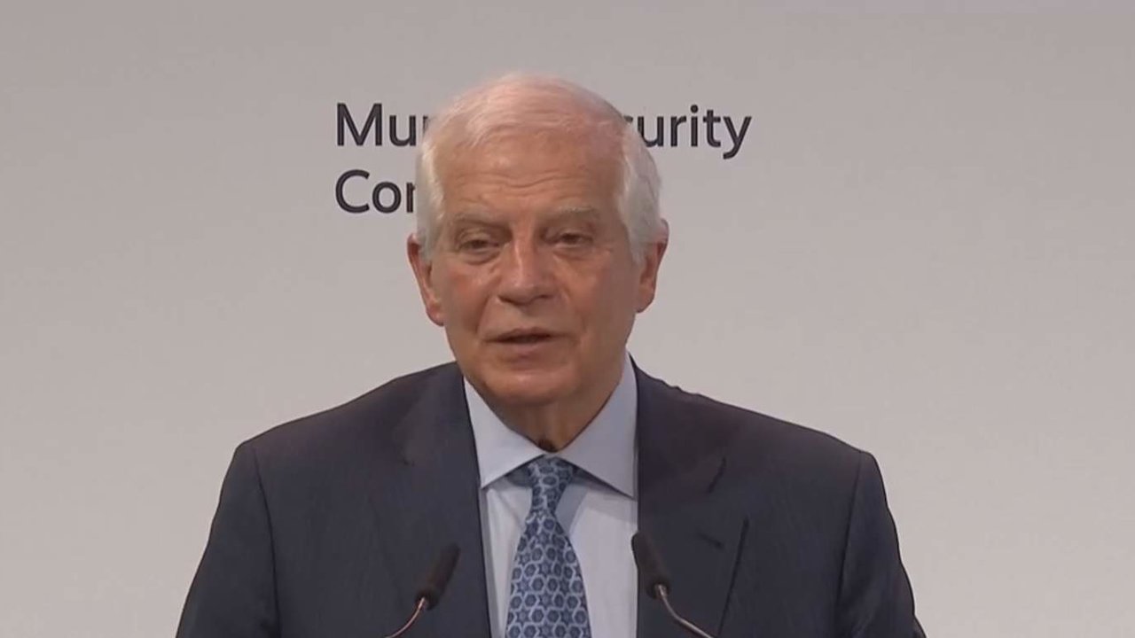 Josep Borrell, en la Conferencia de Seguridad de Múnich.
