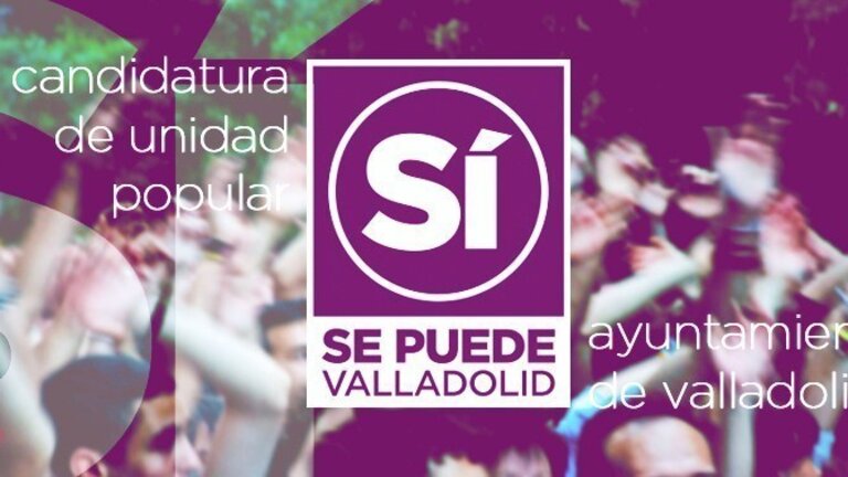 Logo de "S&iacute; Se Puede Valladolid".