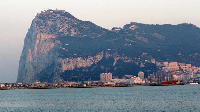 Pe&ntilde;&oacute;n de Gibraltar. 