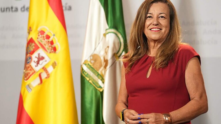 Carmen Castillo Mena, consejera de Desarrollo Educativo y Formaci&oacute;n Profesional. Junta de Andaluc&iacute;a.