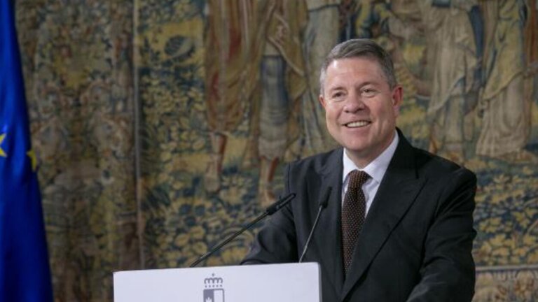 Emiliano Garc&iacute;a-Page, presidente de Castilla-La Mancha.