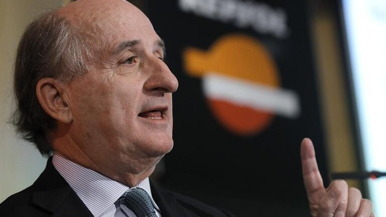 Antonio Brufau, en la sede de Repsol.