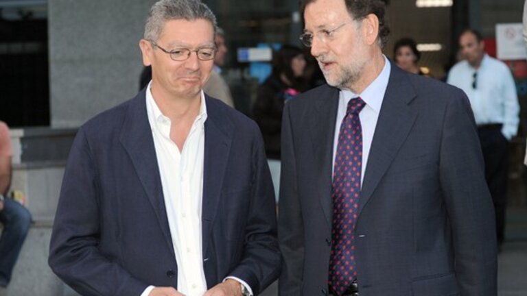 Rajoy y Gallard&oacute;n.