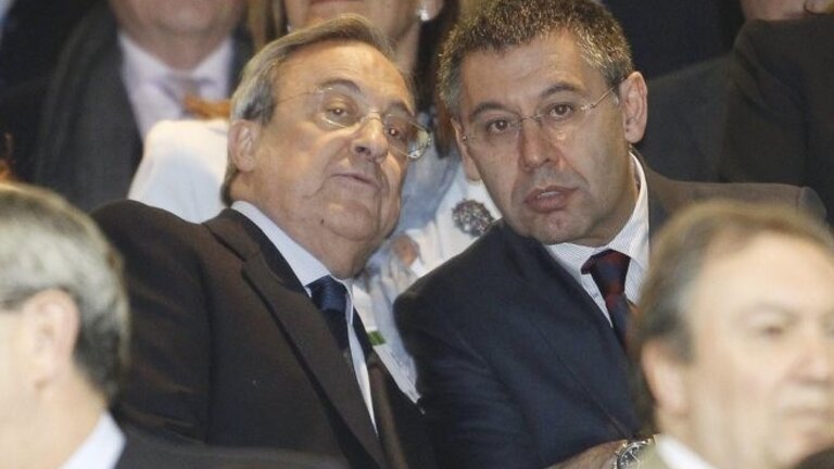 Florentino P&eacute;rez y Josep Mar&iacute;a Bartomeu.