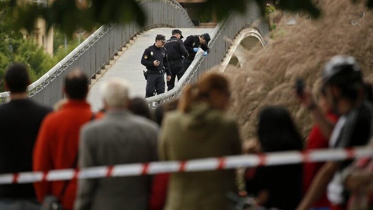 Agentes de la Polic&iacute;a Nacional en Le&oacute;n.