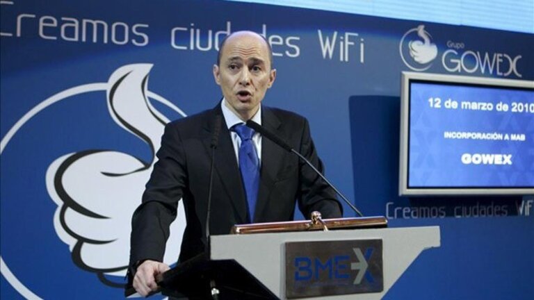 Jenaro Garc&iacute;a, presidente de Gowex.