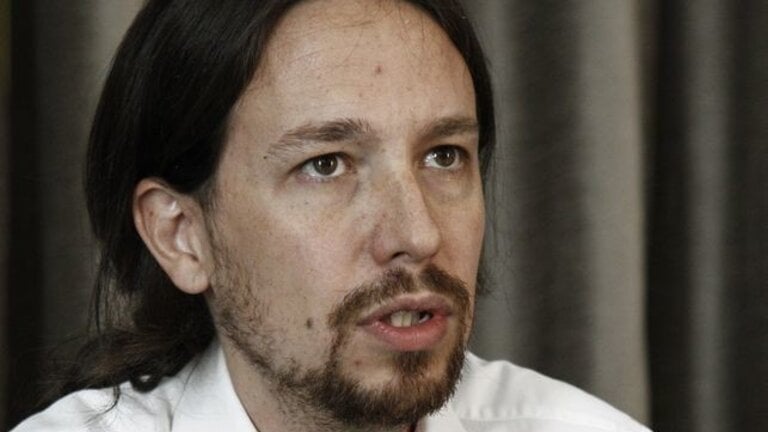 Pablo Iglesias, l&iacute;der de Podemos.